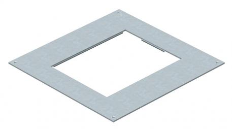 Montagedeksel 250 nominale grootte 6 Rechthoekig
