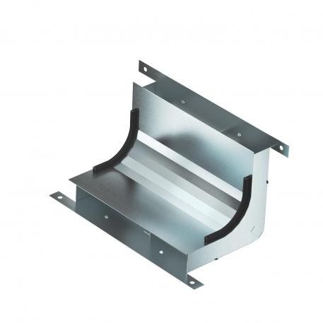 Verticale bocht, 2 compartimenten , kanaalhoogte 38 mm 250 | 2