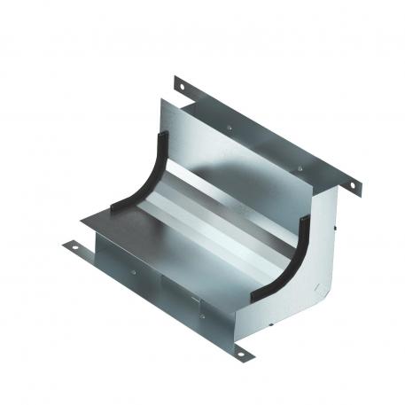 Verticale bocht, 3 compartimenten , kanaalhoogte 48 mm