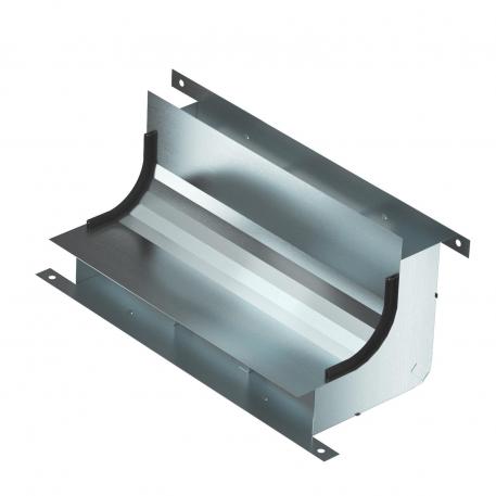 Coude vertical, à 3 compartiments, hauteur 48 mm 350 | 3