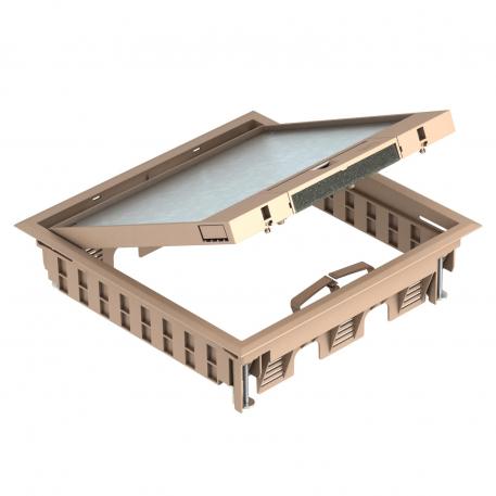 Inbouweenheid GES9-3B met greepbeugel 5 | 9 | Handvat | grijsbeige; RAL 1019