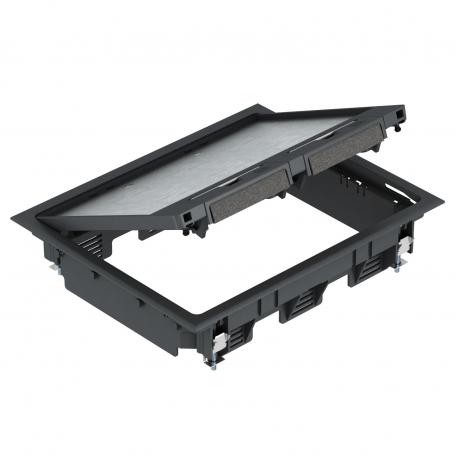 Inbouweenheid GES6 met greepbeugel 5 | 6 | grafietzwart; RAL 9011