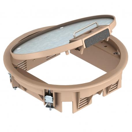 Inbouweenheid GESR4 met greepbeugel 5 | R4 | grijsbeige; RAL 1019