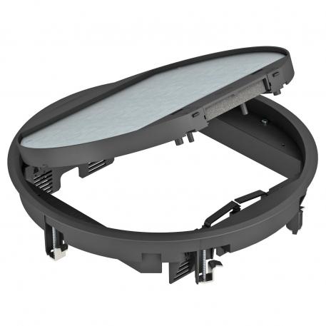 Inbouweenheid GESR9 met borgschuif 5 | R9 | grafietzwart; RAL 9011