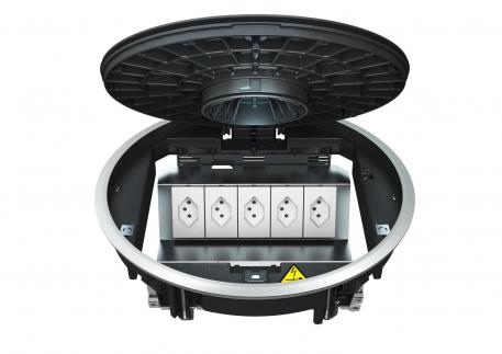 Inbouweenheid GRAF9, voor universele toepassing in nat onderhouden vloeren, met structuurdeksel