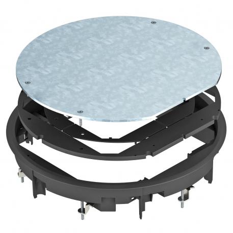 Couverture de révision ZESR9 5 | 12 | R9 | noir graphite ; RAL 9011