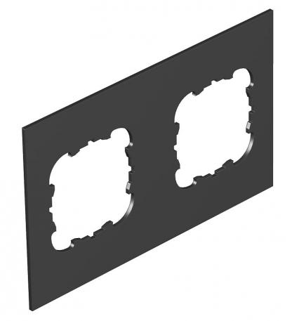 Plaque de support d'appareillages Telitank T12L, ouverture de montage ronde pour appareillage EKR