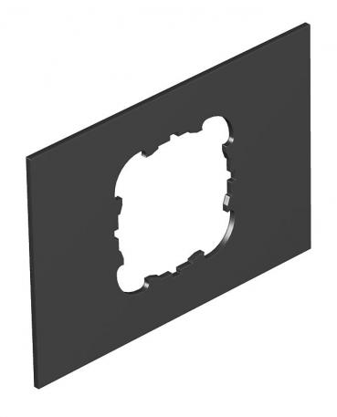 Plaque de support d'appareillages Telitank T4B, ouverture de montage ronde pour appareillages EKR