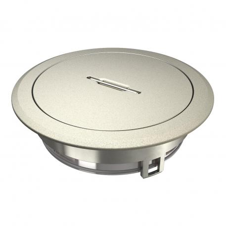 Inbouweenheid met tubus en greepklem GES R2, nikkel Zinkpersgietsel