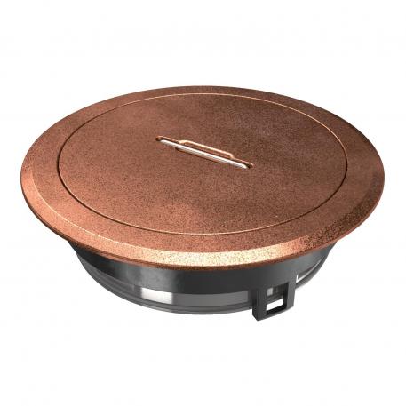 Inbouweenheid met tubus en greepklem GES R2, oudkoper Zinkpersgietsel