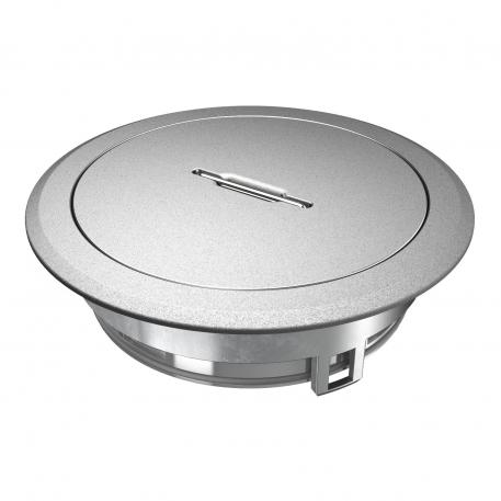 Inbouweenheid met tubus en greepklem GES R2, chroom Zinkpersgietsel