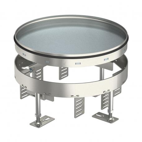 Nivelleerbare cassettes voor zware belastingen, blind, RKRSL, nominale grootte R7, roestvast staal