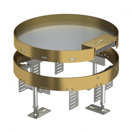 Cassette réglable en hauteur avec sortie de cordon, RKSR, laiton 110 | 155 | 20 |  | R7