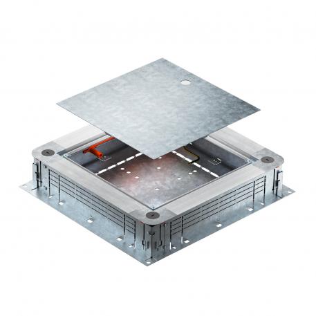 Vloerdoos UZD250-4 115 | 160 | 28 | 58 | Universal | vierkant | 250 | 